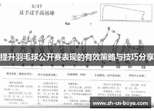 提升羽毛球公开赛表现的有效策略与技巧分享